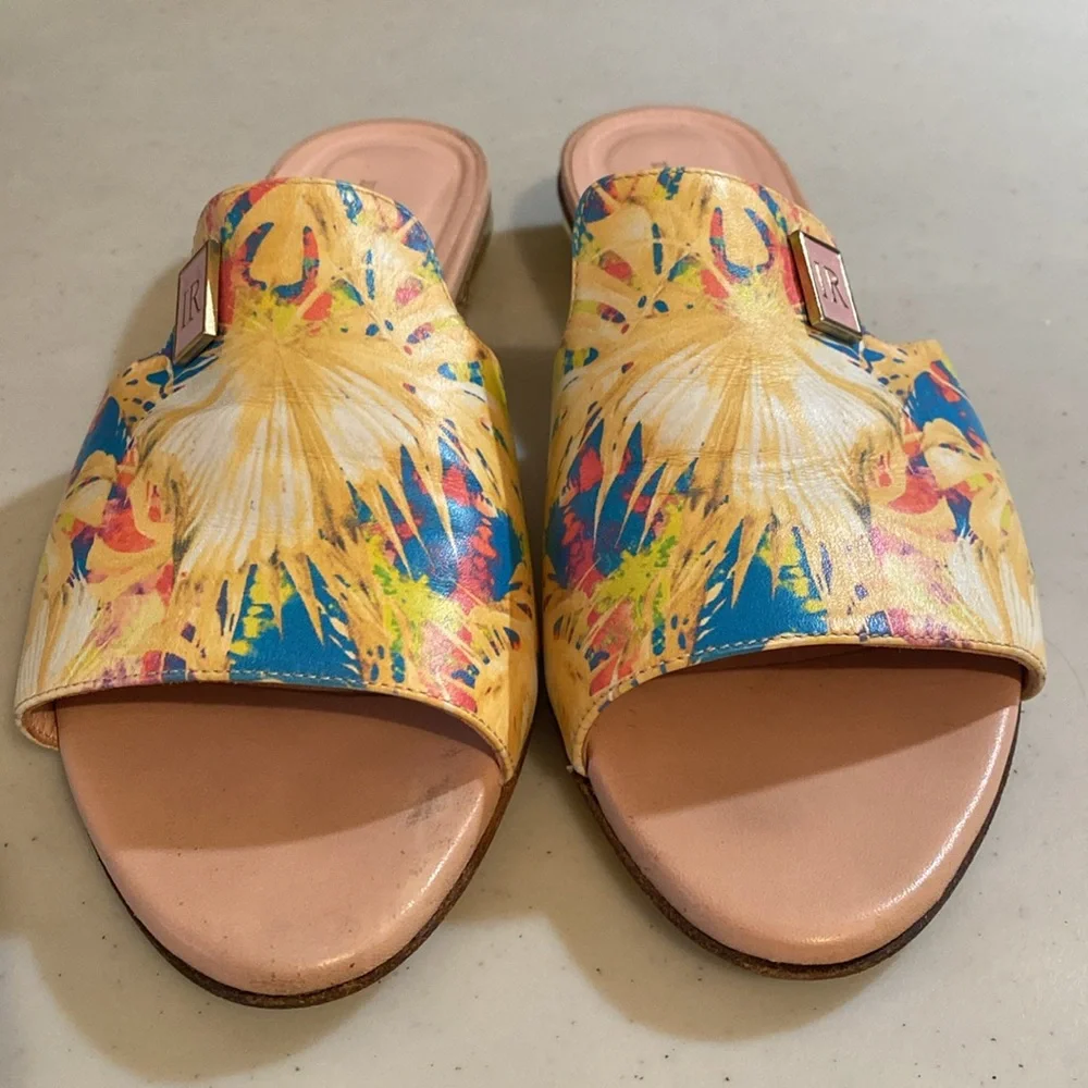 Sandals Renzoni, 100% Leather, size 10